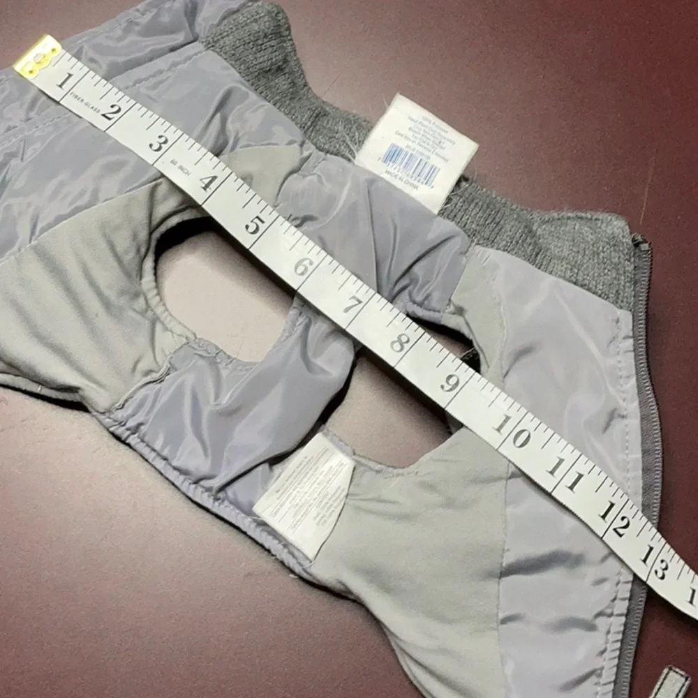 Top Paw Gray Dog Jacket with Harness